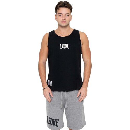 Leone 1947 Majice & Polo majice Man Tank Boxing Črna Cene