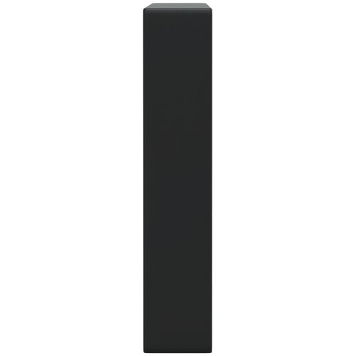  Nosači polica za umivaonik 2 kom crni pravokutni čelični Crna 15 x 40 cm Slike