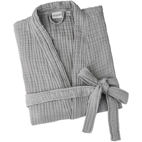  Kimono - grey grey unisex bathrobe Slike