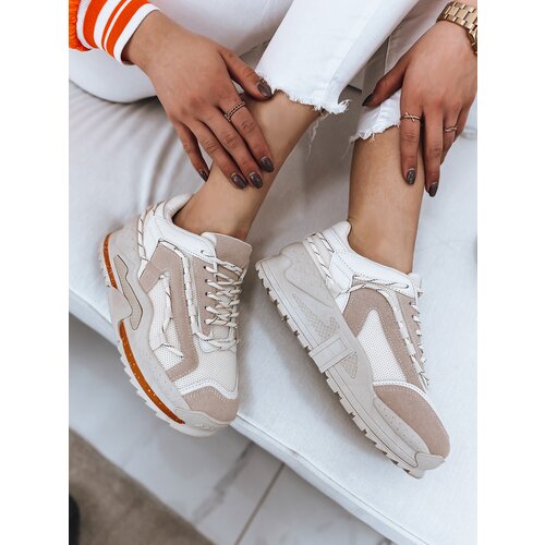 DStreet Sneakersy damskie RINSA beżowe Cene