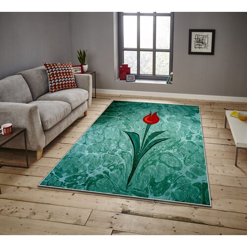 Conceptum Hypnose tepih Asr Crpt-29, pravougaoni, 100 x 180 cm, zeleni Cijene