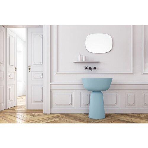  Basin Single 70x51 Blue/White 592920 Slike