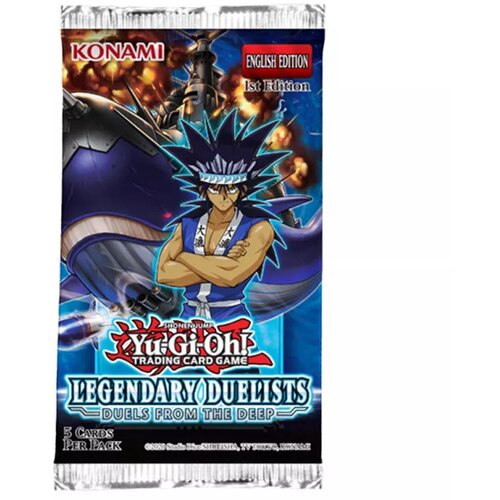 Konami yu-gi-oh! tcg: duels from the deep booster pack [1st edition] Cene