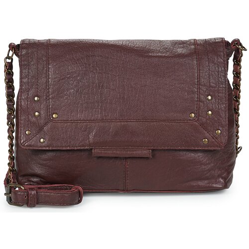 Pieces PCFELIZIA LEATHER LARGE CROSS BODY Crvena Cijene