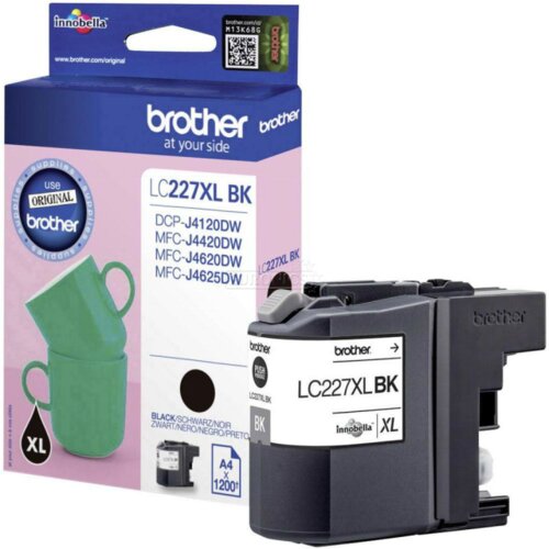  Kartuša Brother LC-227XL BK črna/black - original Cene