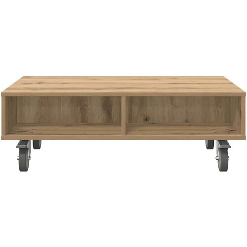  Stolić sa kotačima Umjetnički hrast 90 x 50 x 30 cm Slike