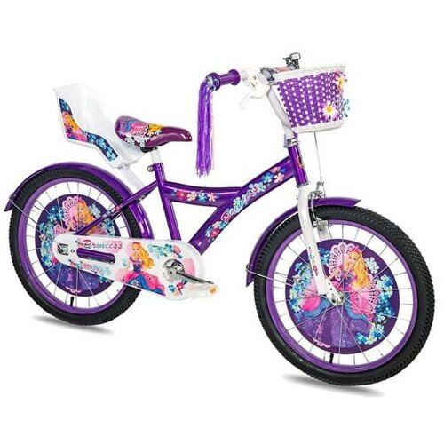 bicikl za decu princess 20'' - ljubičasti, 460124 Slike