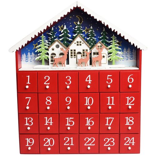 Rex London Adventni koledar Red House LED – Cene