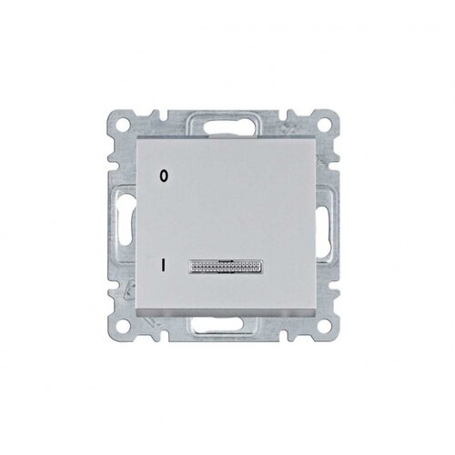 HAGER prekidač kontrolni 16A 1P lumina sivi WL0612 Cijene