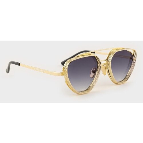 Women's Oval Metal Sunglasses Slike