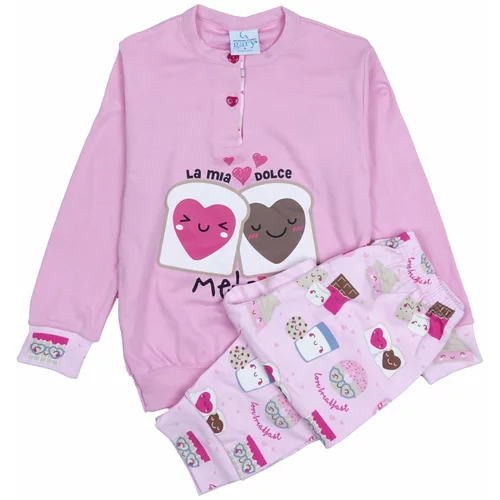 Gary pižama S20002 roza D 122