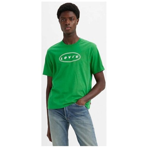 Levi&amp;#039;s Majice s kratkimi rokavi - Zelena Slike