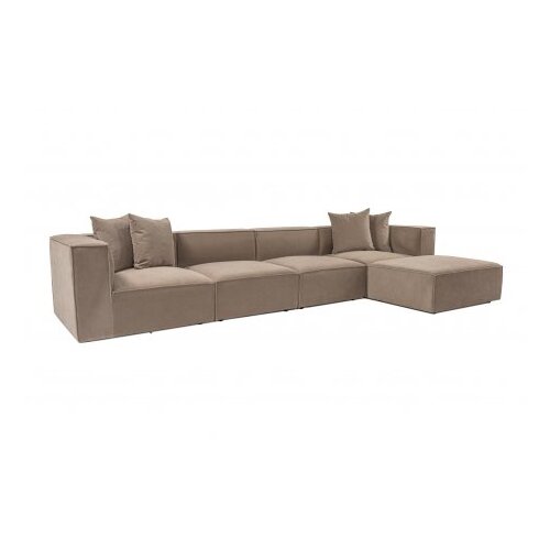 Atelier Del Sofa Ugaona garnitura Sora Cappucino Slike