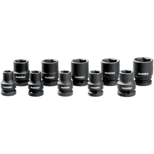 Metabo set kljuceva za utikace 1/2" set udarna 10-dijelni, kljuceva za udarni odvijac. Cijene