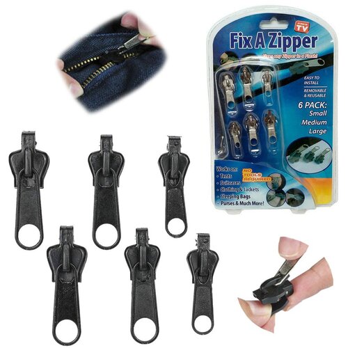 Univerzalni 6 delni komplet za popravilo zadrge FIX A ZIPPER Cene