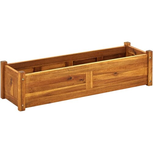 vidaXL Posuda za Sadnju Drvo Bagrema 100x30x25 Cijene