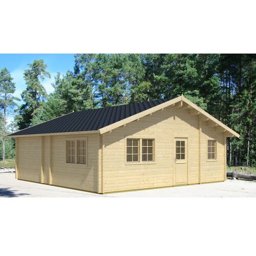 Male kuće Drvena kuća TIPO 740 &times; 740 cm sa &scaron;indrom Cijene