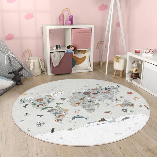 Mila Home Pralna otro&amp;scaron;ka igralna preproga &amp;oslash;150 cm Big World &amp;ndash; Slike