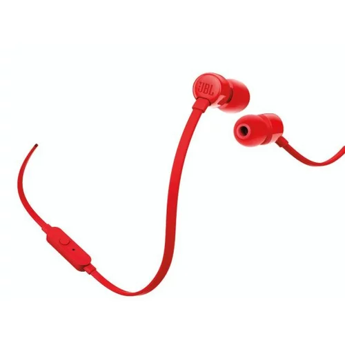 Jbl T110 Pure Bass In-Ear Headphones Red