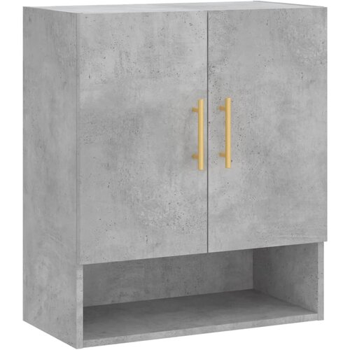 Maison Chic Stenska omarica - Zidna omarica betonsko siva 60x31x70 cm inženirski les iu805, (22063027) Cene