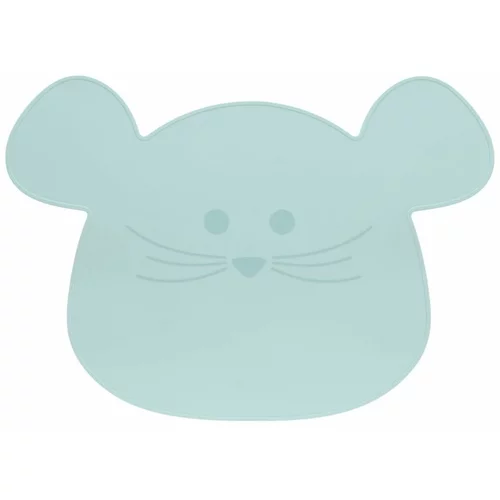 Lässig silikonski podložak Little Chums Mouse plavi