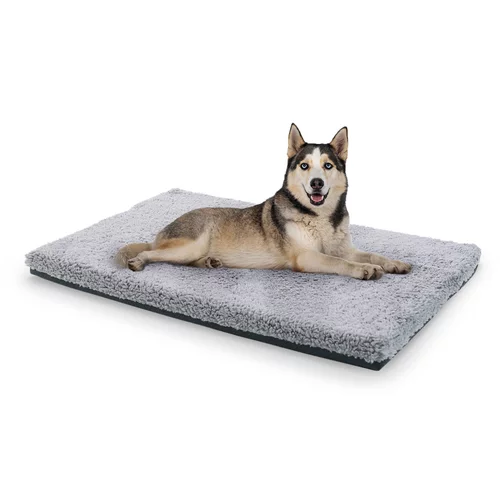 brunolie Luna, krevet za pse, madrac za pse, perivi, ortopedski, protuklizni, prozračni, memorijska pjena, veličina L (100 x 5 x 70 cm)