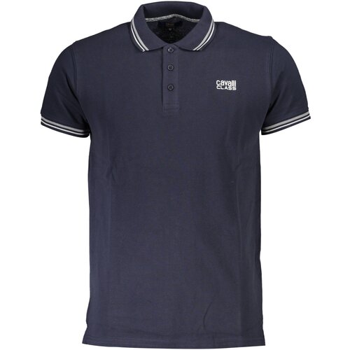 Cavalli Class POLO SHORT SLEEVE MEN BLUE Cene