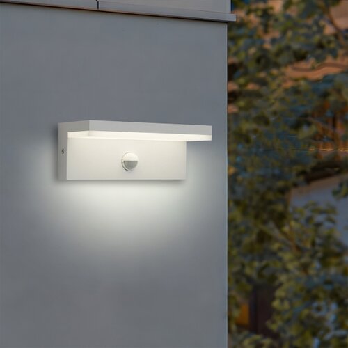  Brilagi -LED spolja&amp;scaron;nja zidna svetiljka sa senzorom TESSI LED/10W/230V bela IP54 Slike