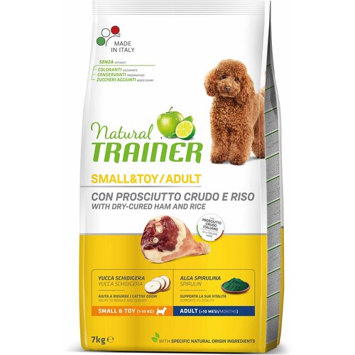 Natural trainer kompletna hrana sa šunkom i pirinčem za odrasle pse Natural Sensitive Small and Toy 7kg Cene