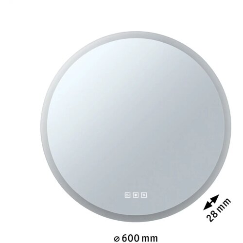 PAULMANN 78952- LED/21W IP44 Prigu&amp;scaron;iva ogledalo za kupatilo sa pozadinskim LED osvetljenjem MIRA 230V Slike