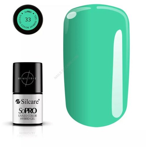 Silcare sopro rich color hybrid Gel-033 trajni gel lak za nokte uv i led Cene
