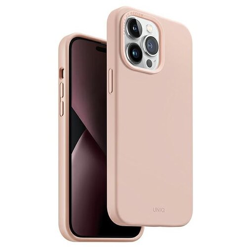 Uniq OVITEK LINO CASE ZA IPHONE 14 PRO MAX ROZA RDEČILO, (21970883) Cene