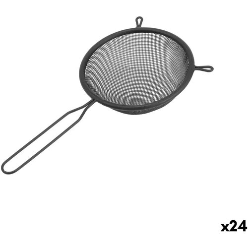 Cjediljka Quttin Crna Metal &amp;Oslash; 10 cm (24 kom.) Slike
