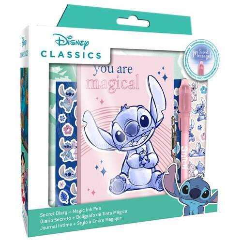 Disney Stitch Tajni Dnevnik s Čarobnom Olovkom Slike