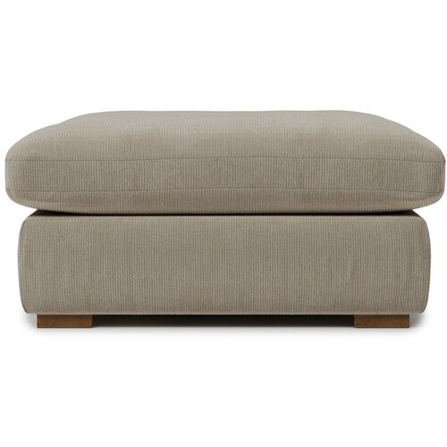 Scandic Kremno bel tekstilni otoman Comfy - Scandic Cene