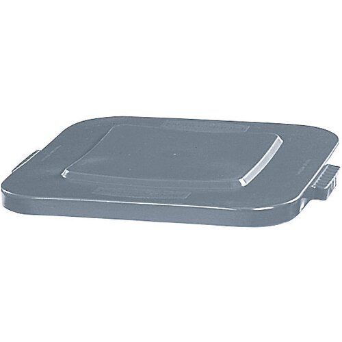 Rubbermaid Ploski pokrov, kvadraten, za posodo s prostornino 151 l, siva Cene