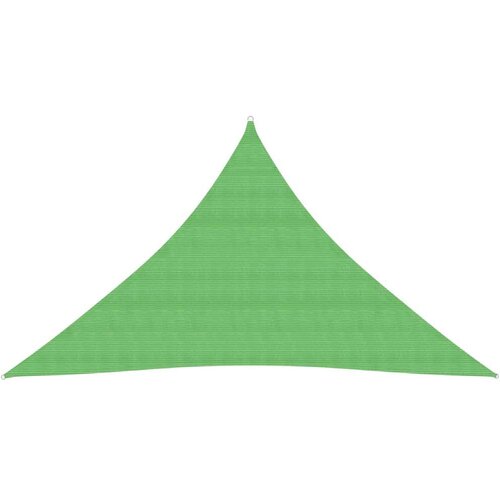  Senčno jadro 160 g/m² svetlo zeleno 2,5x2,5x3,5 m HDPE, (20965704) Cene