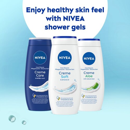 Nivea creme soft gel za tu&amp;scaron;iranje 250ml pvc Slike