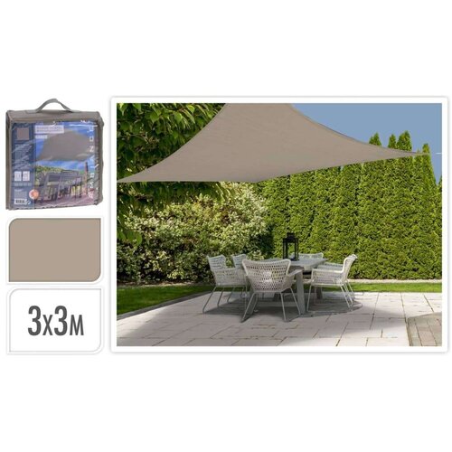 ProGarden Senčno platno 3x3 m pe&scaron;čeno kvadratno, (20965843) Cene