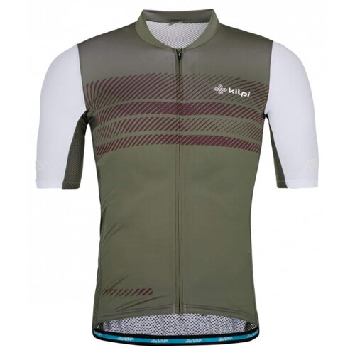 Kilpi Men's cycling jersey ALVI-M KHAKI Slike