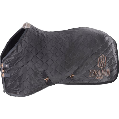 ESKADRON Pregrinjalo za znojenje VELVET, basalt grey - 140 cm Cene