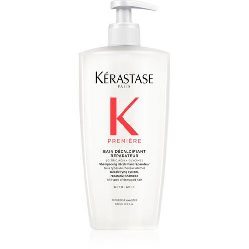 K&amp;eacute;rastase Premi&amp;egrave;re Bain D&amp;eacute;calcifiant R&amp;eacute;parateur &amp;scaron;amponska kopel za po&amp;scaron;kodovane lase 500 ml Slike