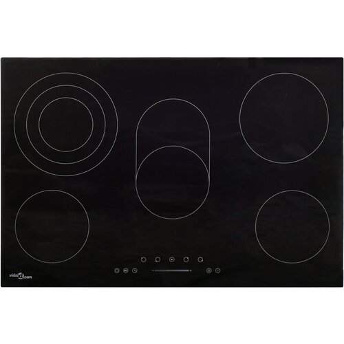 Keramička ploča za kuhanje s 5 plamenika 90 cm 8500 W Cene