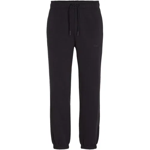 Calvin Klein ESSENTIALS PW KNIT PANT Muška trenirka, crna, veličina