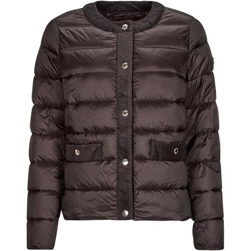 Michael Kors COLLARLESS PACKABLE JACKET W CORDUROY TRIM Smeđa Slike
