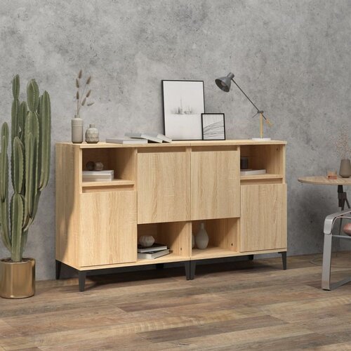  Komoda 2 kom boja hrasta sonome 60x35x70 cm konstruirano drvo Cijene