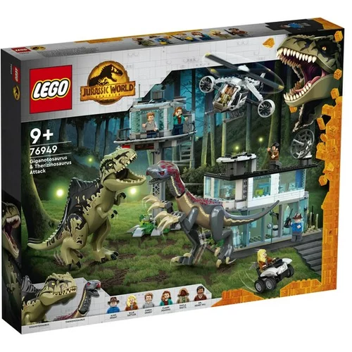 Lego Napad gigantozavra in terizinozavra, 76949