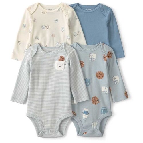 Carter&amp;#039;s bodi za bebe dečake - set od 4 kom. Slike