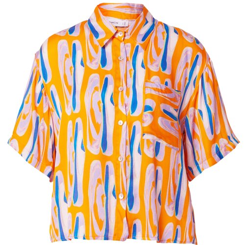 FRNCH PARIS Bluza &amp;#039;LIZBETH&amp;#039; modra / oranžna / svetlo roza Slike