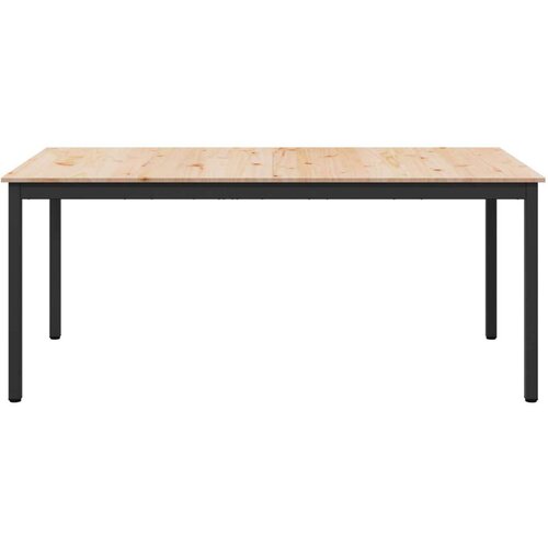  Stol za objedovanje Prirodna 180 x 90 x 75 cm Slike